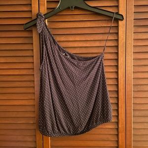 American Eagle One Shoulder Soft and Sexy Top